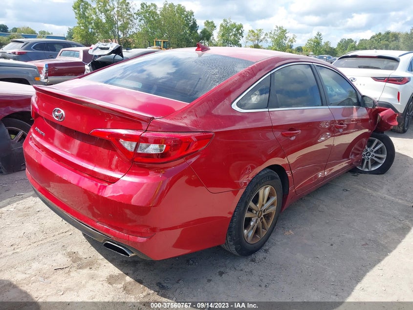 VIN 5NPE24AFXHH545390 2017 HYUNDAI SONATA SE