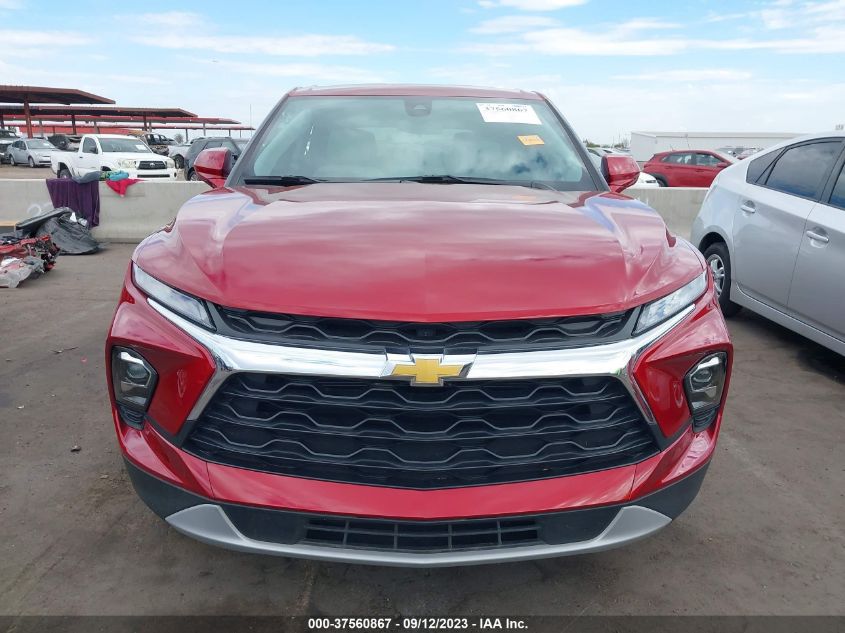2023 CHEVROLET BLAZER LT - 3GNKBCR43PS169885