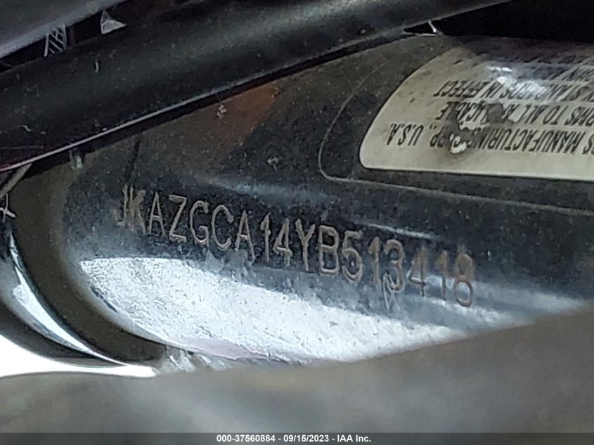 2000 KAWASAKI ZG1000 - JKAZGCA14YB513418