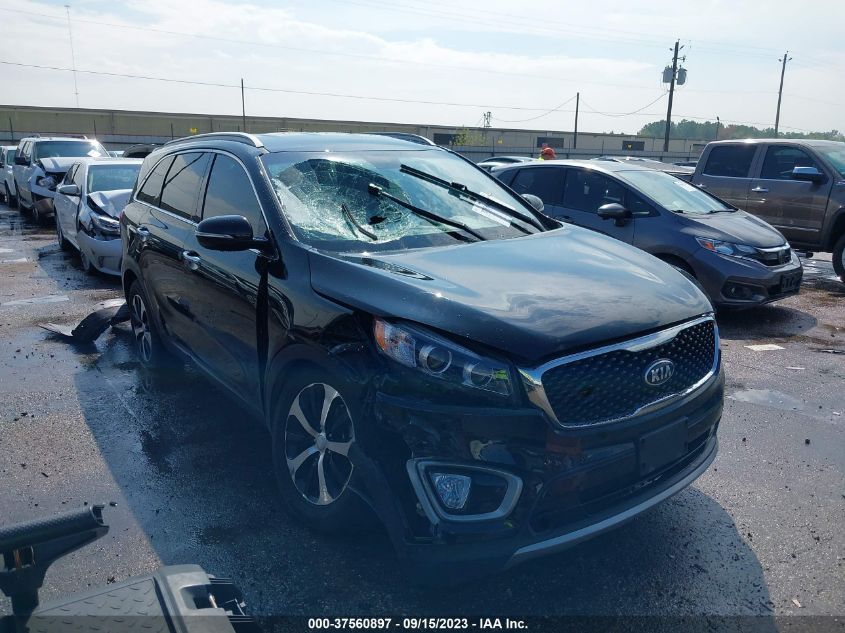 5XYPH4A58HG325896 KIA SORENTO EX V6 2017