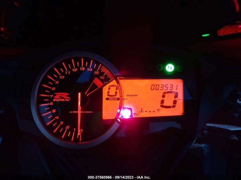 2022 SUZUKI GSX-R600 - JS1GN7FA5N7100273