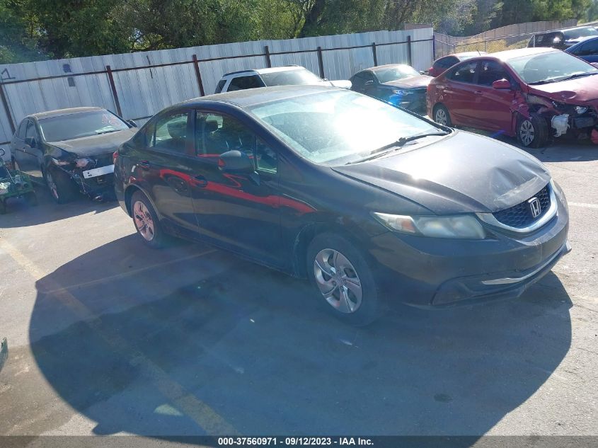 2013 HONDA CIVIC SDN LX - 2HGFB2F58DH595332