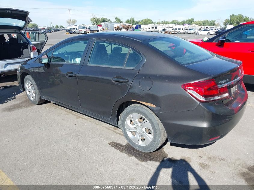 2013 HONDA CIVIC SDN LX - 2HGFB2F58DH595332