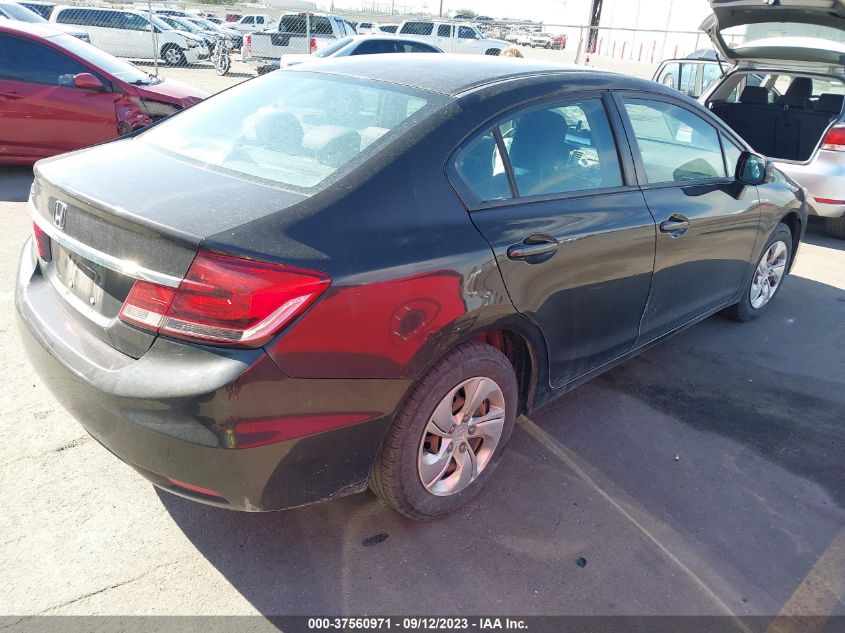 2013 HONDA CIVIC SDN LX - 2HGFB2F58DH595332