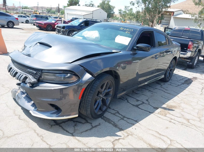 VIN 2C3CDXHG6MH598113 2021 DODGE CHARGER GT