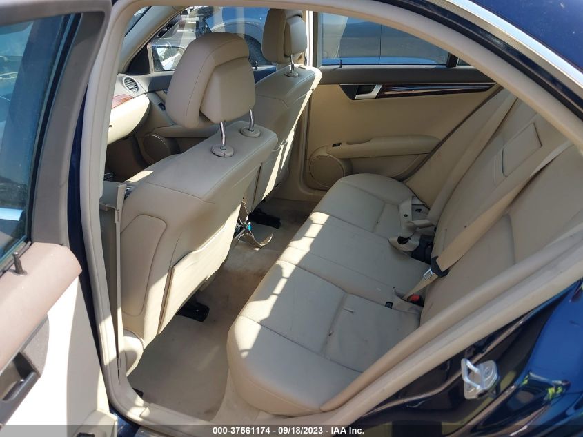 2013 MERCEDES-BENZ C-CLASS C 250 - WDDGF4HB1DR267214