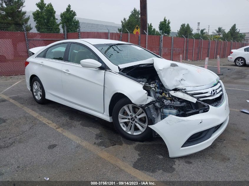 2014 HYUNDAI SONATA GLS - 5NPEB4AC9EH898446