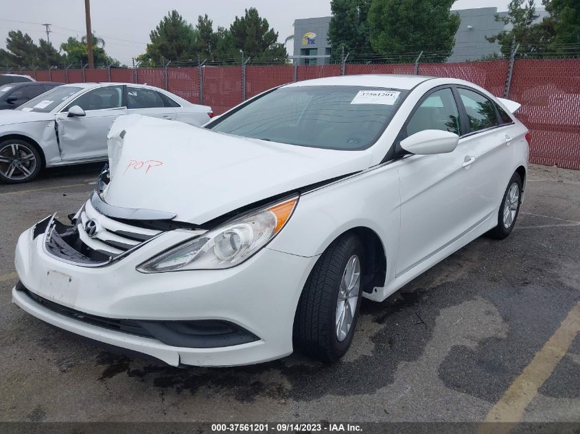 2014 HYUNDAI SONATA GLS - 5NPEB4AC9EH898446