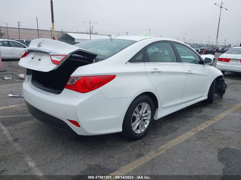 2014 HYUNDAI SONATA GLS - 5NPEB4AC9EH898446