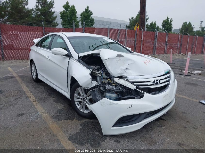 2014 HYUNDAI SONATA GLS - 5NPEB4AC9EH898446