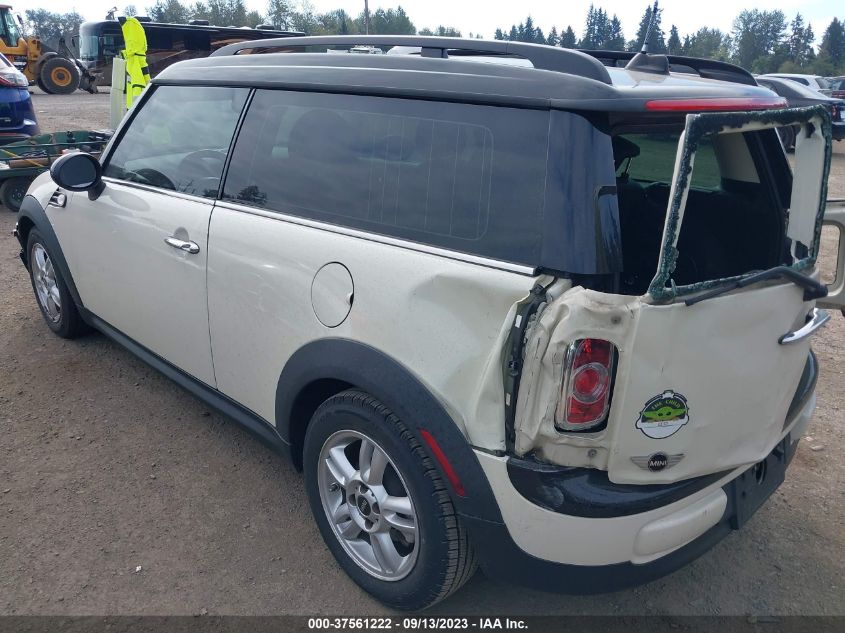 2013 MINI COOPER CLUBMAN - WMWZF3C56DT571234