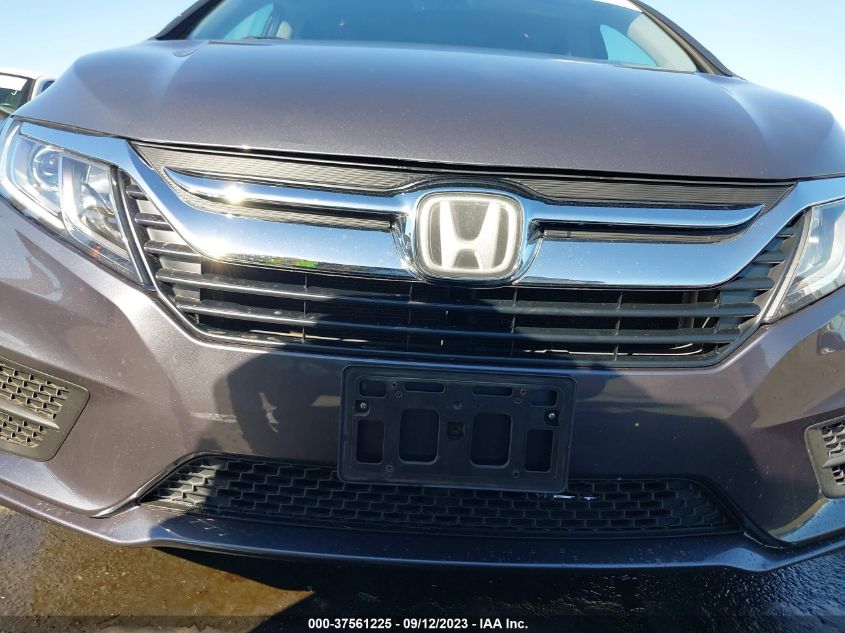2018 HONDA ODYSSEY EX-L - 5FNRL6H76JB067627