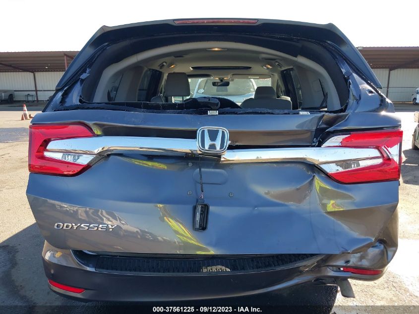 2018 HONDA ODYSSEY EX-L - 5FNRL6H76JB067627
