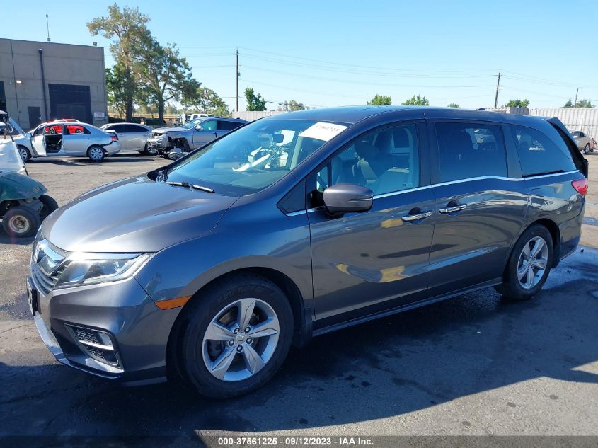 2018 HONDA ODYSSEY EX-L - 5FNRL6H76JB067627
