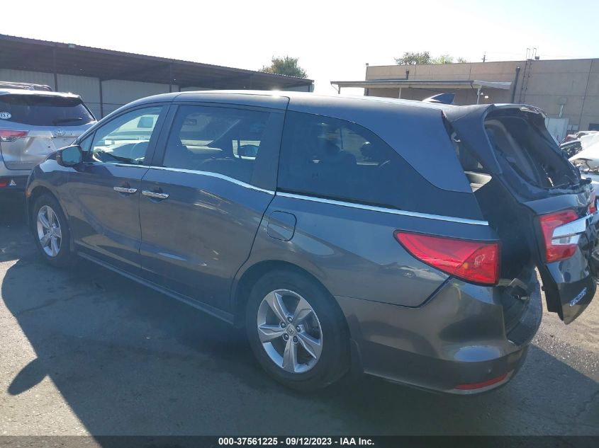 2018 HONDA ODYSSEY EX-L - 5FNRL6H76JB067627