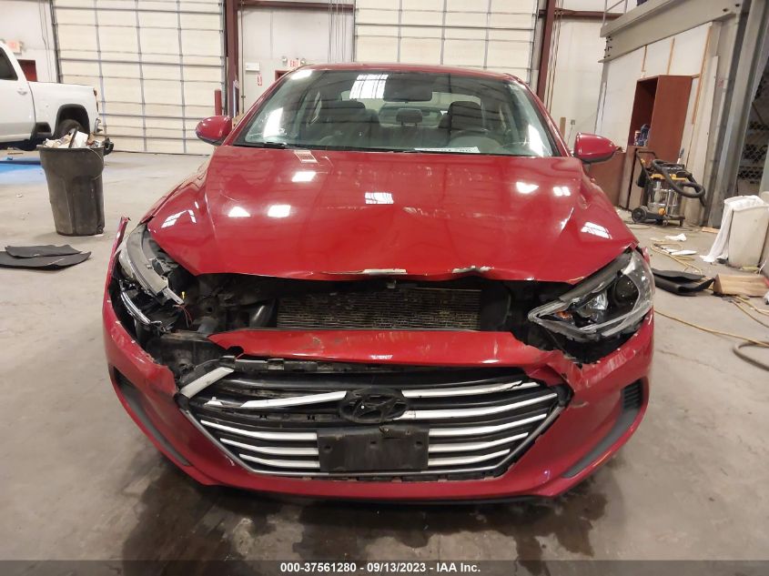 2017 HYUNDAI ELANTRA SE - KMHD84LF1HU067174