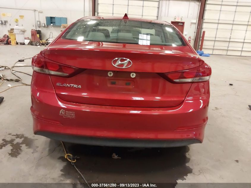 2017 HYUNDAI ELANTRA SE - KMHD84LF1HU067174