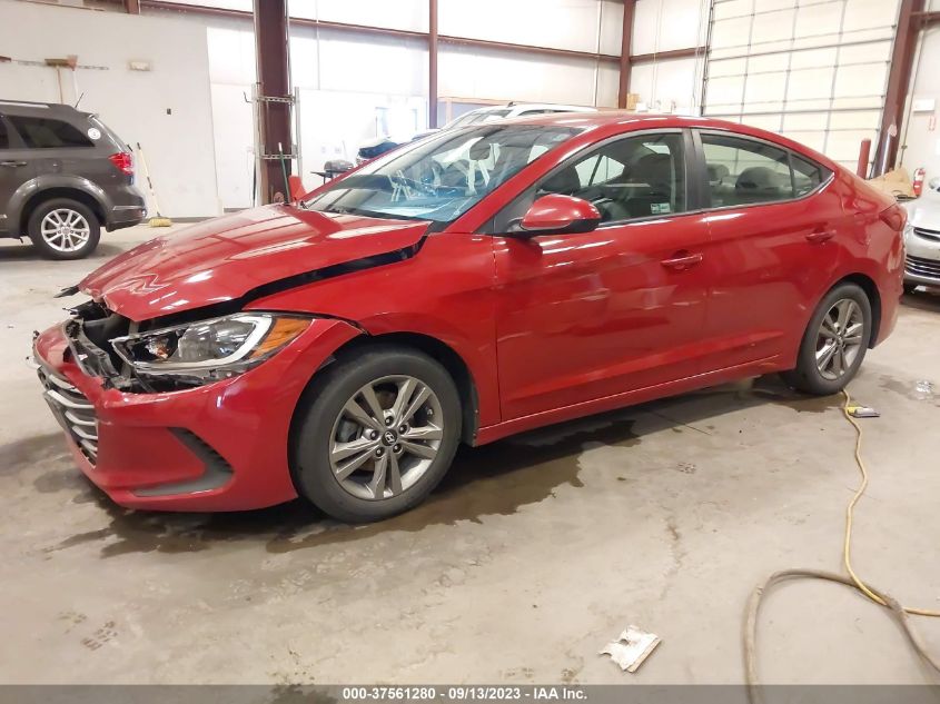 2017 HYUNDAI ELANTRA SE - KMHD84LF1HU067174