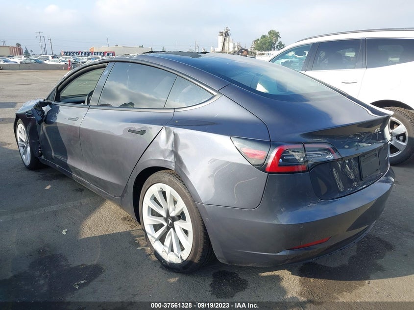 VIN 5YJ3E1EB2NF171629 2022 TESLA MODEL 3 LONG RANGE
