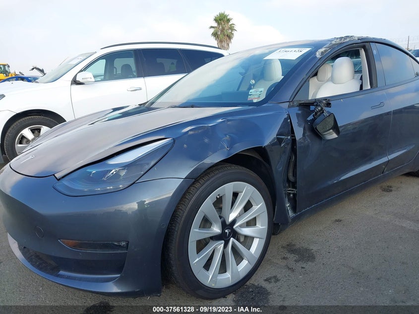 VIN 5YJ3E1EB2NF171629 2022 TESLA MODEL 3 LONG RANGE