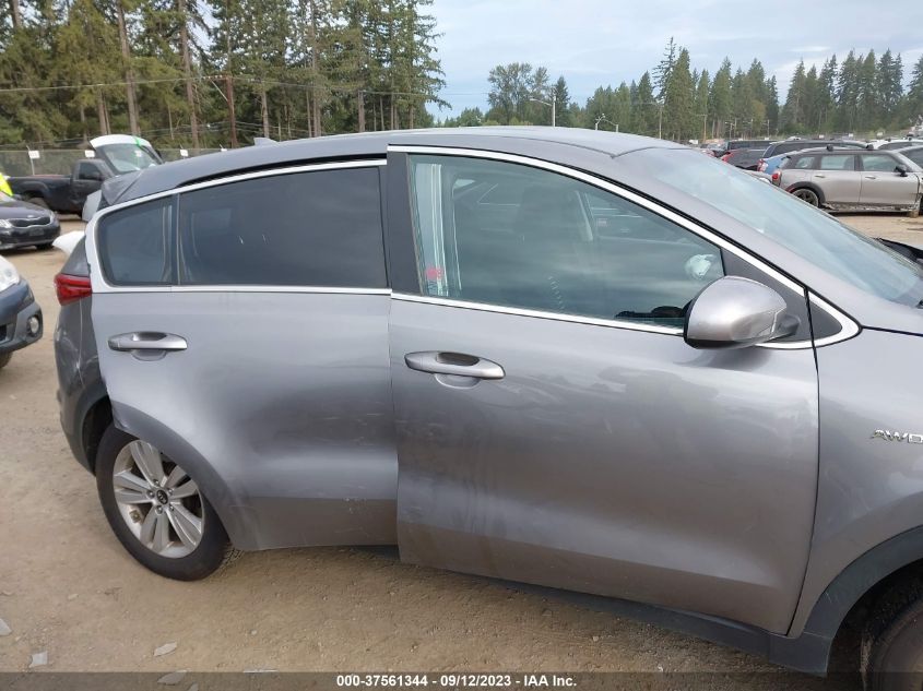 2018 KIA SPORTAGE LX - KNDPMCAC9J7312467