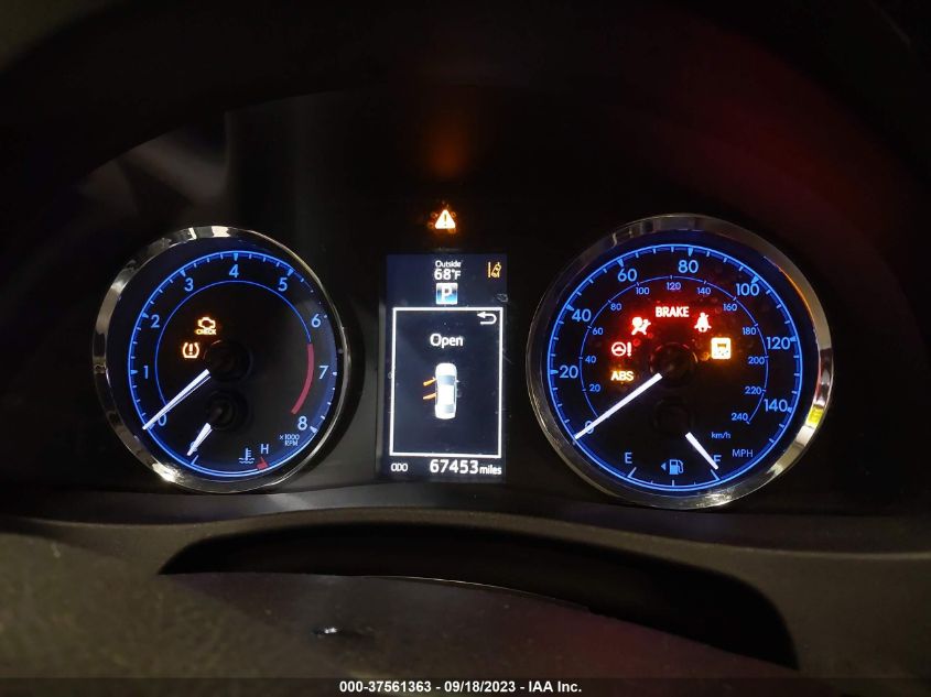 2019 TOYOTA COROLLA L/LE/SE/XLE/XSE - 2T1BURHE2KC145499