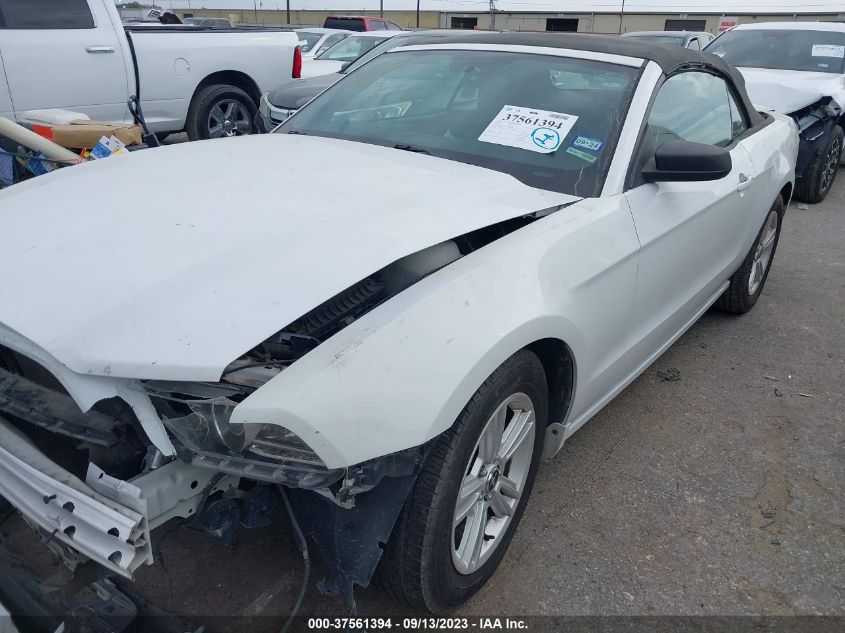 2014 FORD MUSTANG V6 - 1ZVBP8EM1E5222195