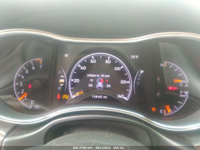 2016 JEEP GRAND CHEROKEE LAREDO - 1C4RJEAGXGC481039