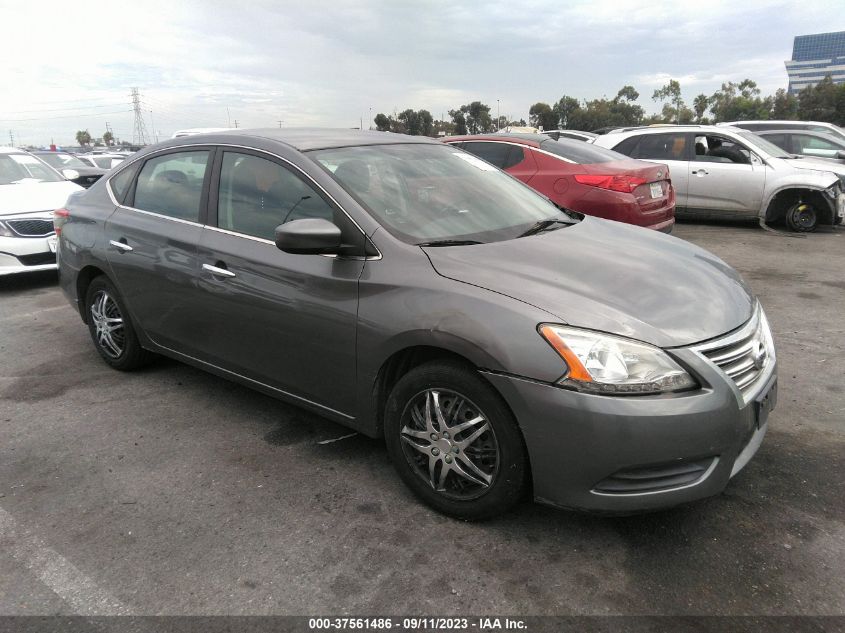 2015 NISSAN SENTRA S - 3N1AB7APXFY224722