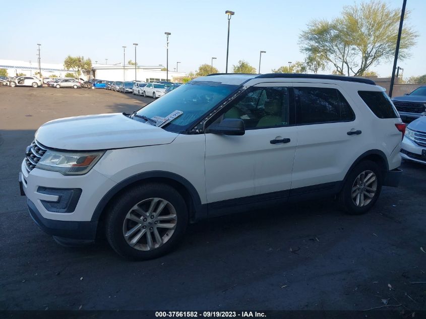 2016 FORD EXPLORER BASE - 1FM5K7B89GGB34319