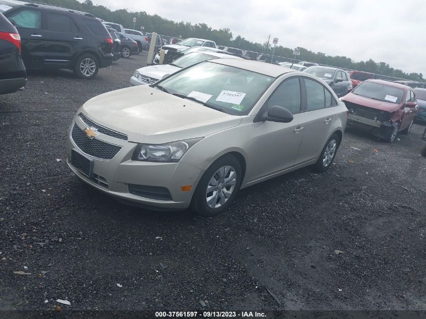 2013 CHEVROLET CRUZE LS - 1G1PA5SG6D7156990
