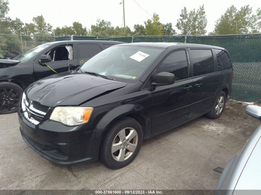 2013 DODGE GRAND CARAVAN SE - 2C4RDGBG9DR568399