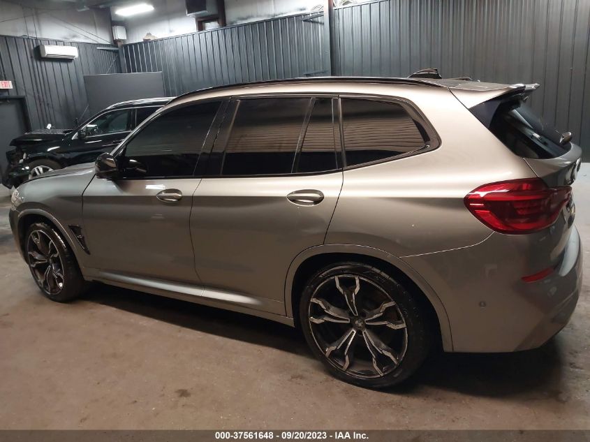 2020 BMW X3 M COMPETITION 5YMTS0C07LLT10112