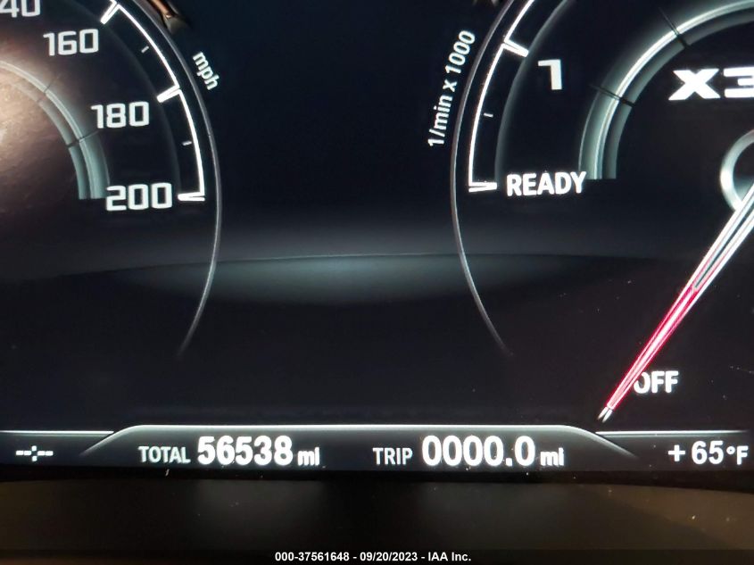 2020 BMW X3 M COMPETITION 5YMTS0C07LLT10112