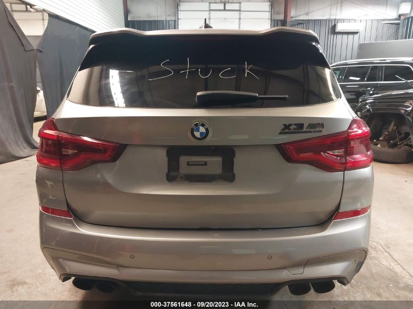 2020 BMW X3 M COMPETITION 5YMTS0C07LLT10112