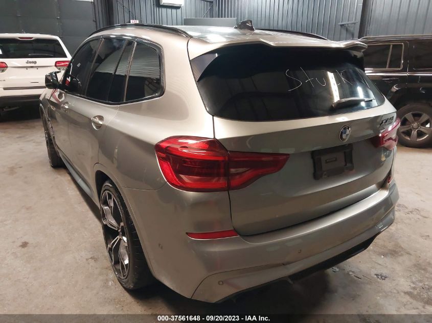 2020 BMW X3 M COMPETITION 5YMTS0C07LLT10112