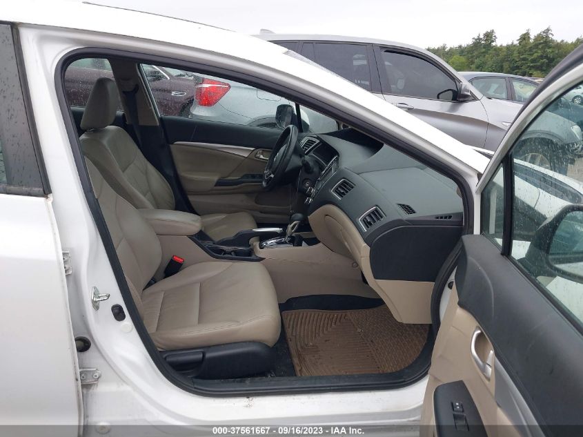 2013 HONDA CIVIC SDN EX-L - 19XFB2F96DE214736
