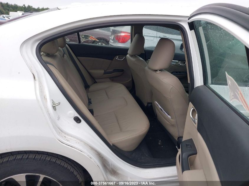 2013 HONDA CIVIC SDN EX-L - 19XFB2F96DE214736