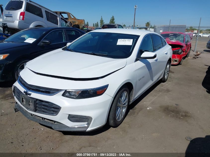 2017 CHEVROLET MALIBU LT - 1G1ZE5ST2HF166227