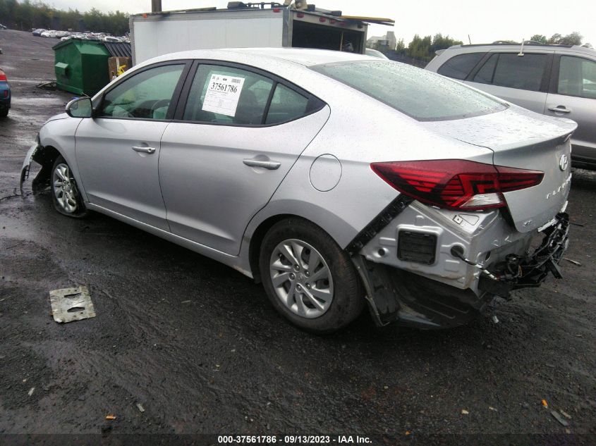 2019 HYUNDAI ELANTRA SE - KMHD74LF4KU763134