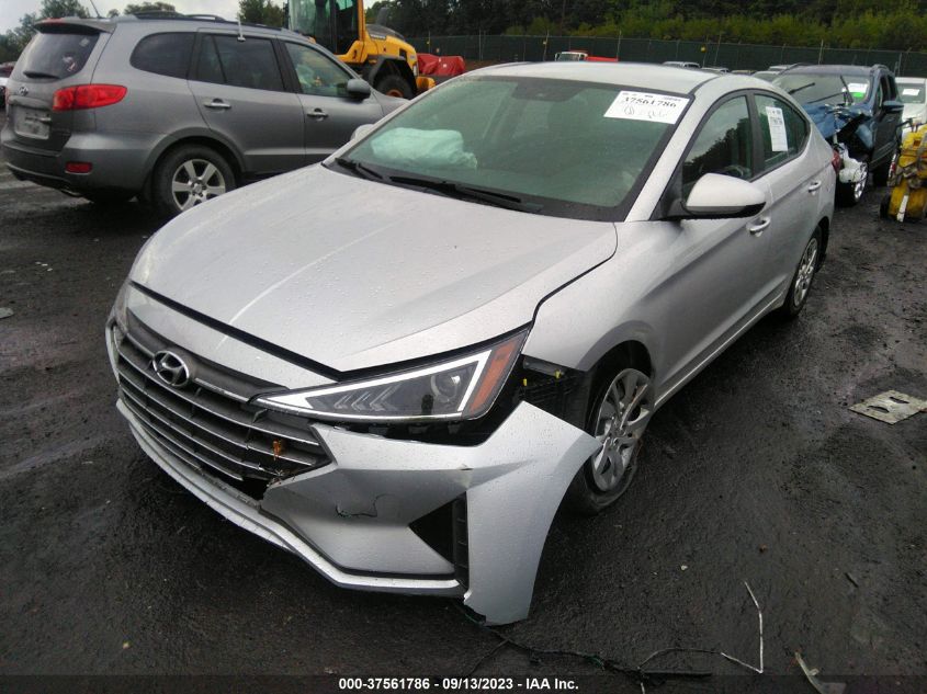 2019 HYUNDAI ELANTRA SE - KMHD74LF4KU763134