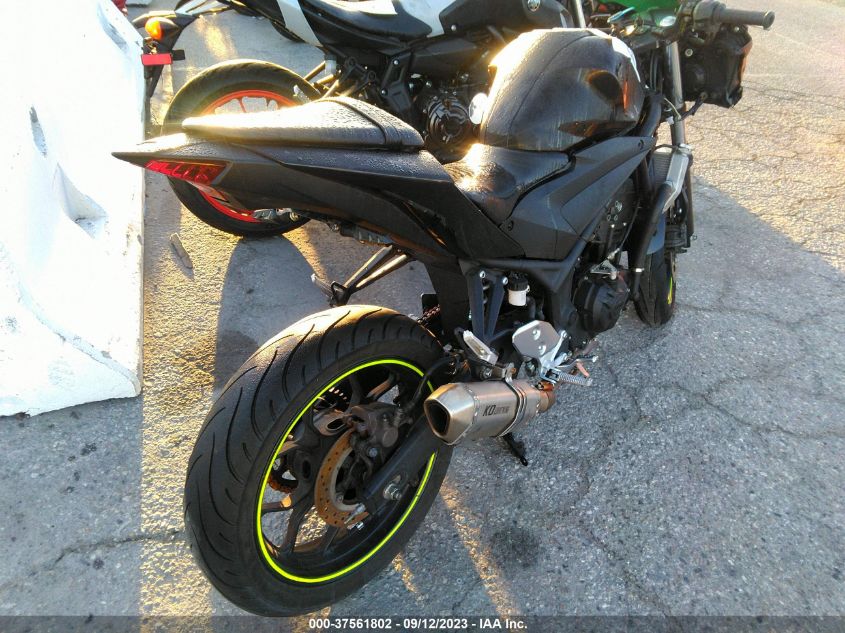 2016 YAMAHA YZFR3 MH3RH06Y4GK014299