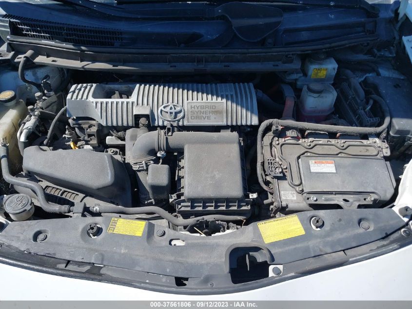 2013 TOYOTA PRIUS ONE/TWO/THREE/FOUR/FIVE - JTDKN3DU0D5682864