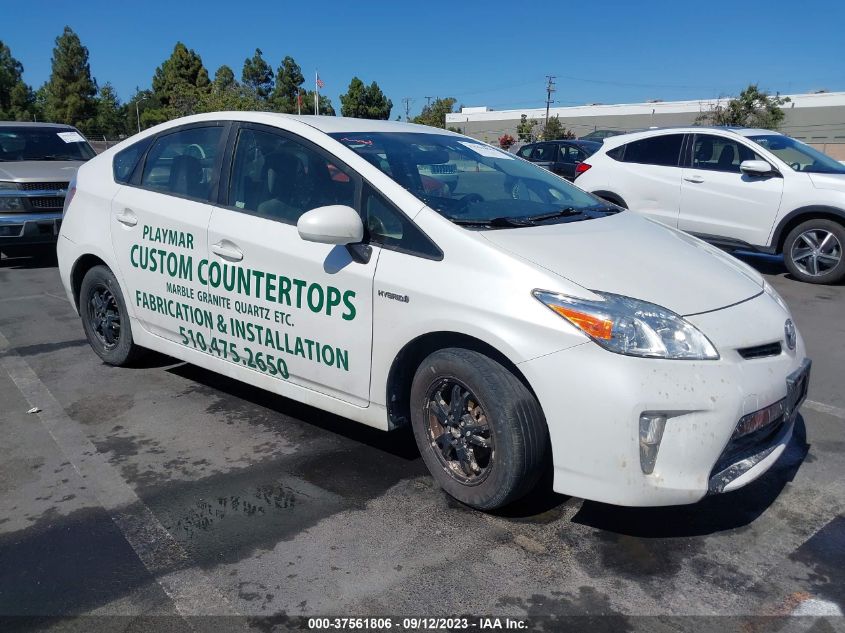 2013 TOYOTA PRIUS ONE/TWO/THREE/FOUR/FIVE - JTDKN3DU0D5682864