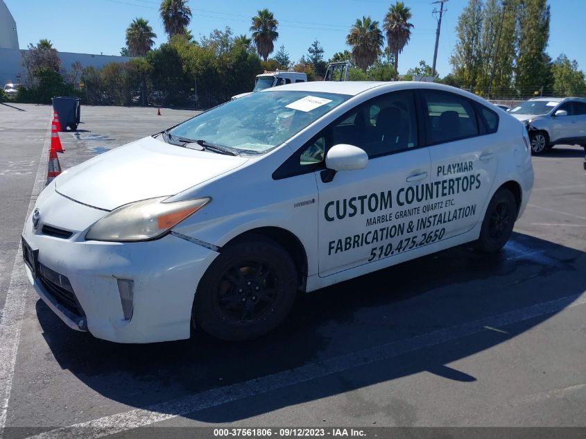 2013 TOYOTA PRIUS ONE/TWO/THREE/FOUR/FIVE - JTDKN3DU0D5682864