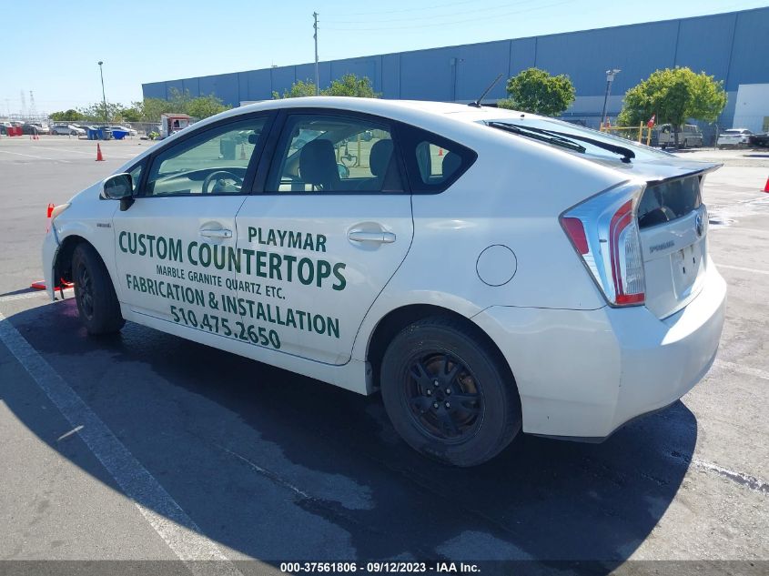 2013 TOYOTA PRIUS ONE/TWO/THREE/FOUR/FIVE - JTDKN3DU0D5682864