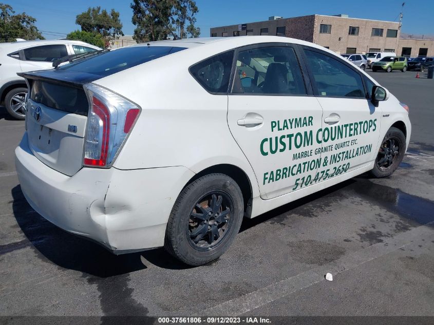 2013 TOYOTA PRIUS ONE/TWO/THREE/FOUR/FIVE - JTDKN3DU0D5682864
