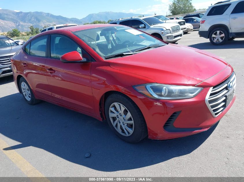 2017 HYUNDAI ELANTRA SE - 5NPD74LF0HH147860