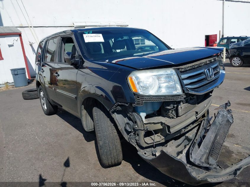 2013 HONDA PILOT EX-L - 5FNYF4H55DB058833
