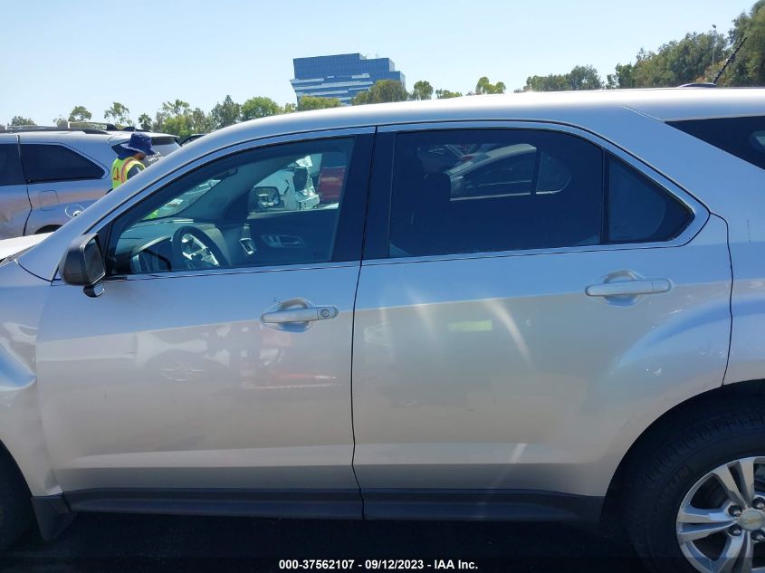 2015 CHEVROLET EQUINOX LS - 2GNALAEK7F1126226